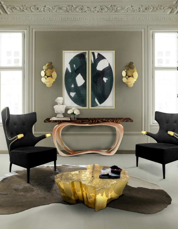 Decor Inspiration - Brass Furniture and Accessories