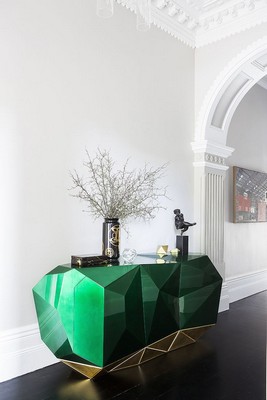 Exclusive Green Buffets and Cabinets for this Spring
