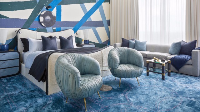 Austin Residence Kelly Wearstler Master Bedroom Design Inspiration Ideas Luxurious Home Decor