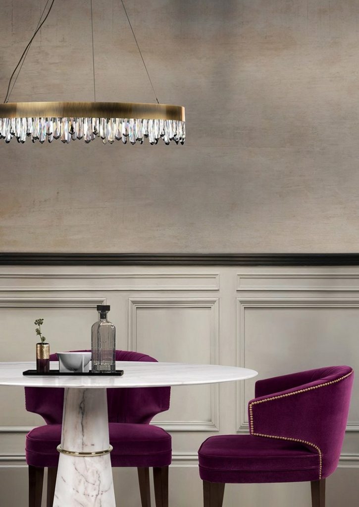 Luxus Innenarchitektur mit rosa Details - Wohn Design Trend (4)