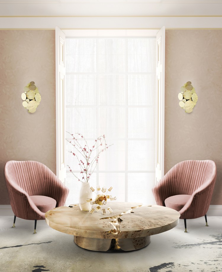 Luxus Innenarchitektur mit rosa Details - Wohn Design Trend (7)