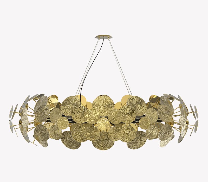 golden chandelier boca do lobo interior design projects