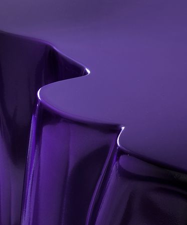 Monochrome Purple Contemporary Console