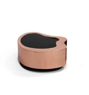 wave hammered copper