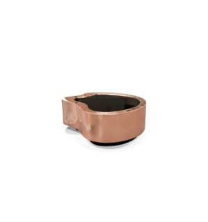wave small polished copper