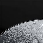 wave hammered stainless steel