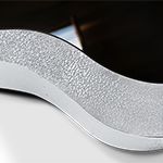 wave hammered stainless steel