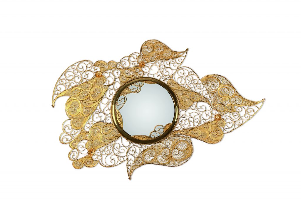 filigree mirror