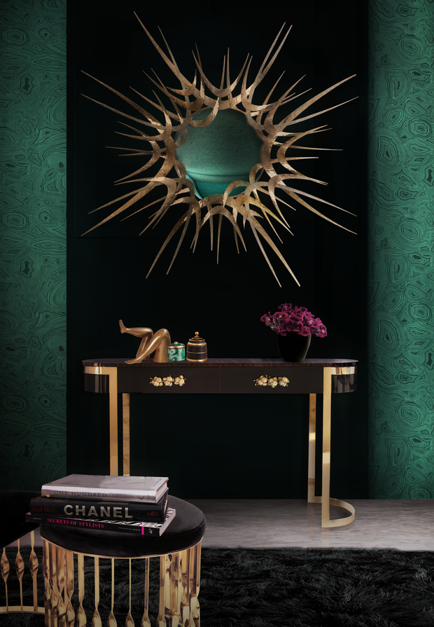 Sunburst mirror