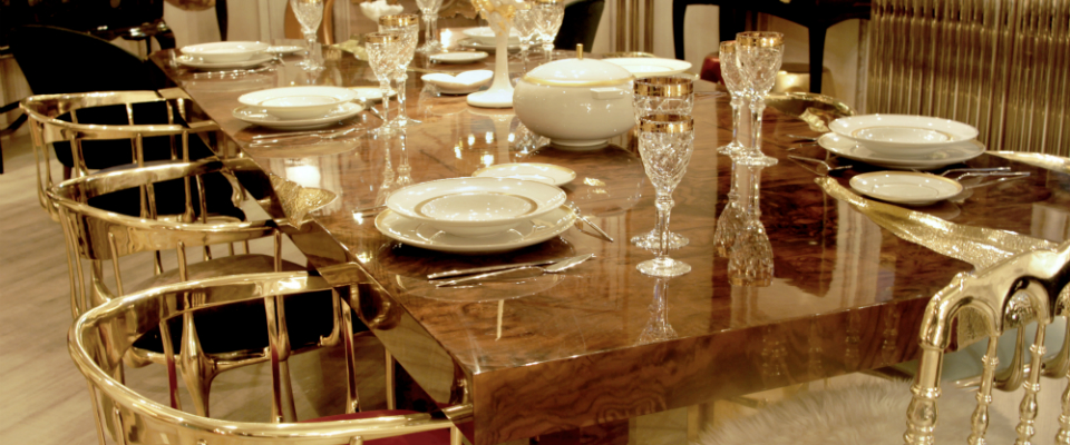 Salone del Mobile 2016 – Trends for Luxury Dining Room