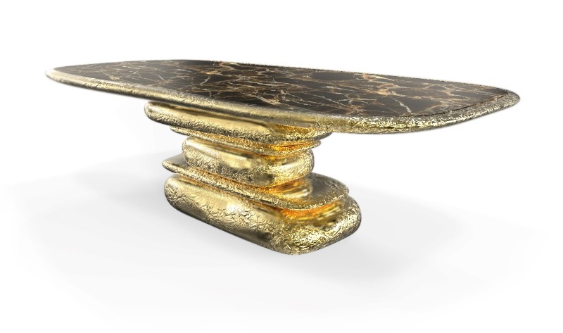 dining tables- grand golden dining table