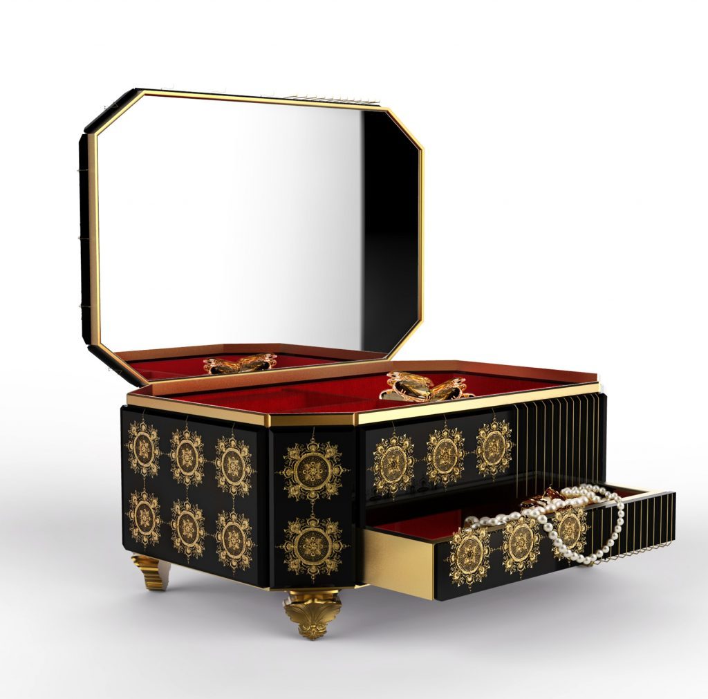 Discover the Outstanding Filigree Jewelry Case by Boca do Lobo