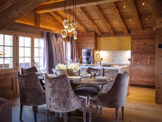 Empire Center Table Shines In This Rougemont Interiors Project
