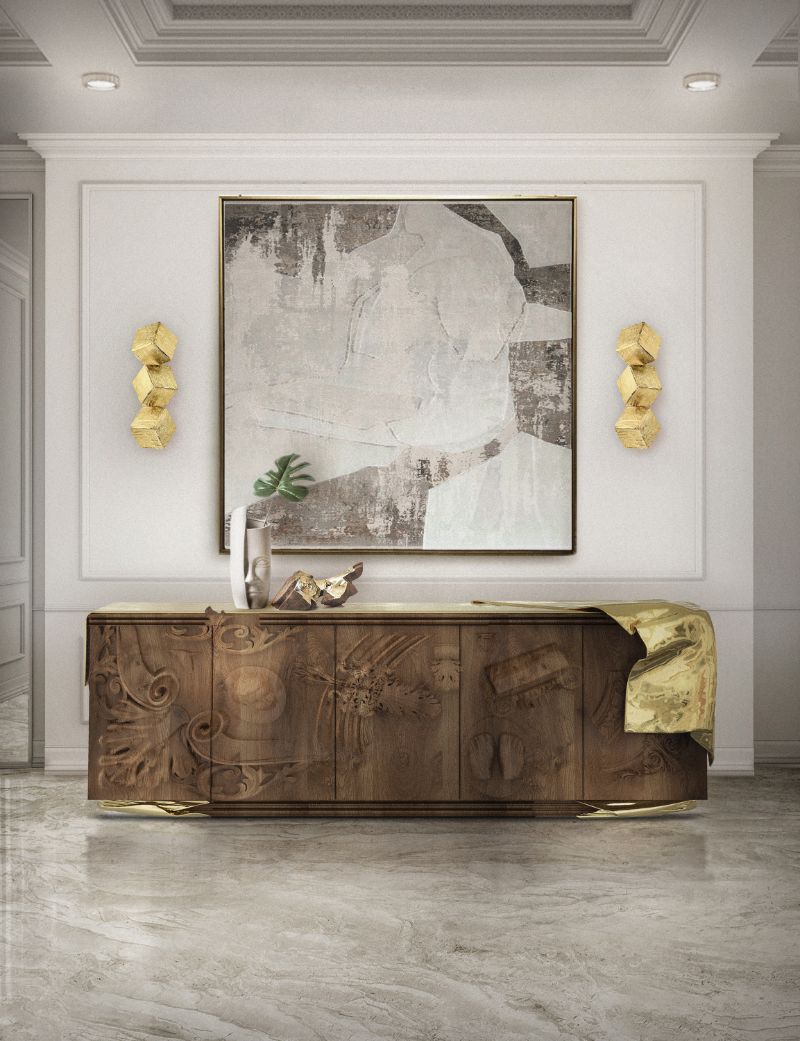 The Expression of Craftsmanship - Boca do Lobo's Newest Contemporary Sideboard
