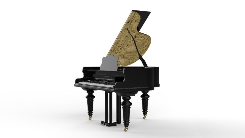 The Bespoke Grand Piano Filigree: A True Gem by Boca do Lobo