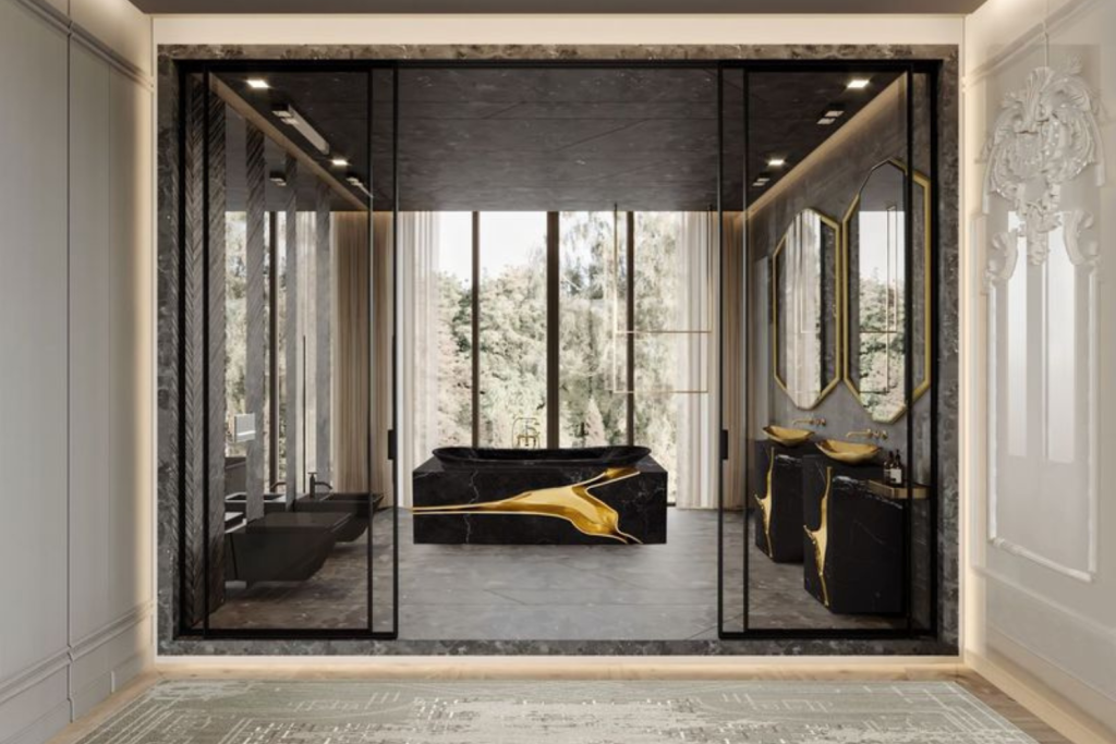 High-End Bathroom Designs For A Contemporary Home