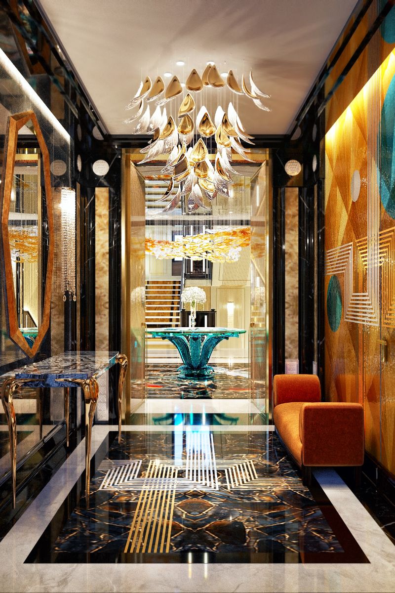 Elena Krylova Designs An Opulent And Glamorous Moscow Mansion