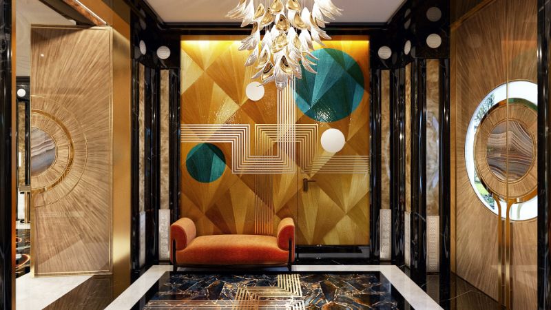 Elena Krylova Designs An Opulent And Glamorous Moscow Mansion