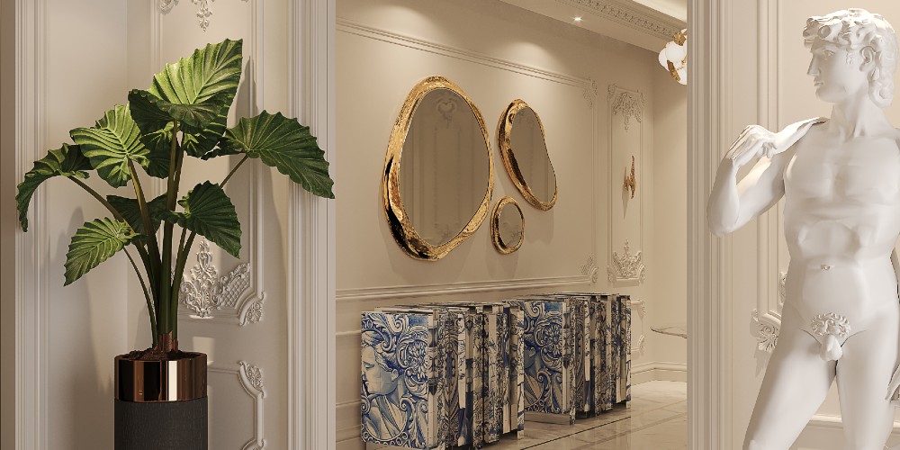 A Luxury Entryway Gallery That Welcomes You Into A Modern Penthouse ft