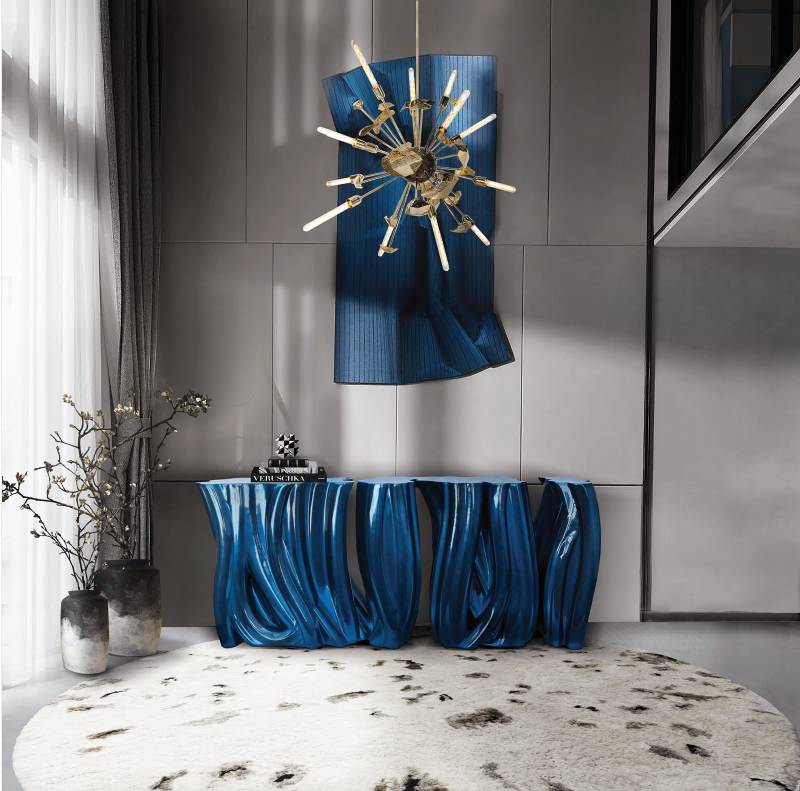 Elevate Your Living Room With Art Deco Elegance