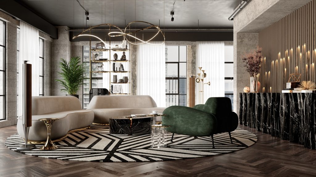 Industrial Open Space Loft In Hong Kong By Boca do Lobo Design Studio