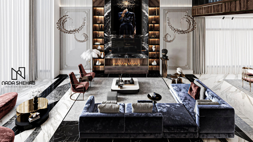 A Luxury Villa In Cairo With An Eclectic Flair by Nada Shehab