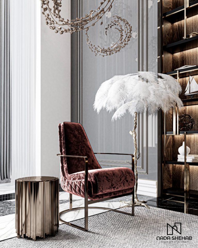 A Luxury Villa In Cairo With An Eclectic Flair by Nada Shehab