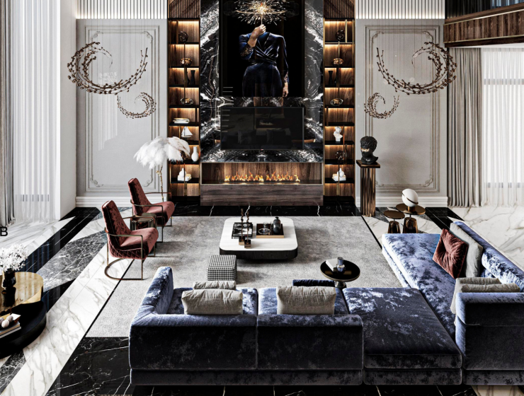 A Luxury Mansion In Cairo With An Eclectic Flair by Nada Shehab