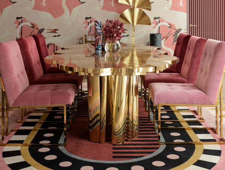 A Glamourous Pink House Designed By Greg Natale