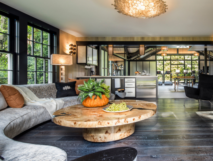 An Exclusive Revamped Multi-Use Barn Filled With Luxury Furniture