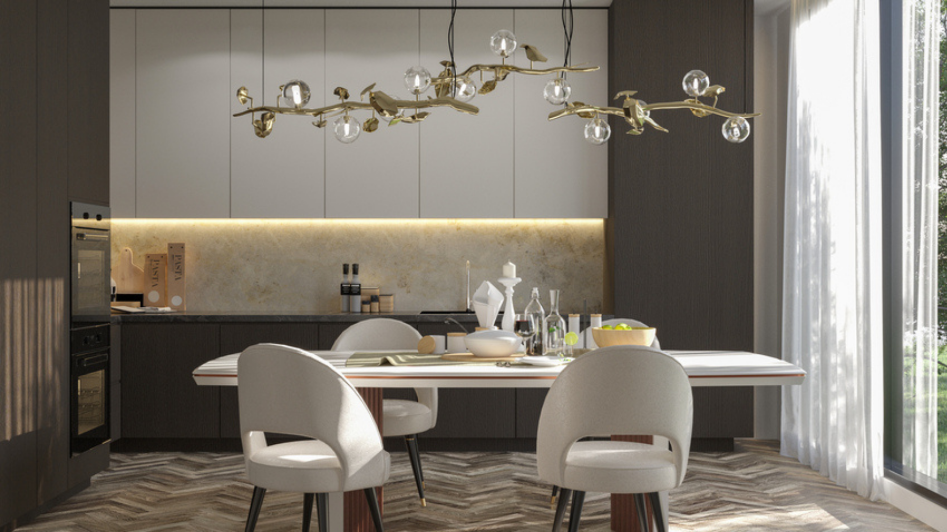 Discover a Modern Dining Room by Zul Daengngono