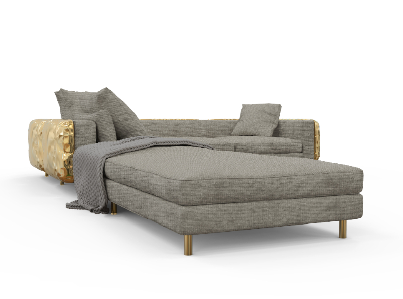 imperfectio grey modular sofa
