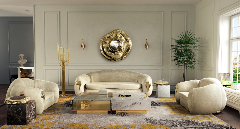 luxury furniture in a living room