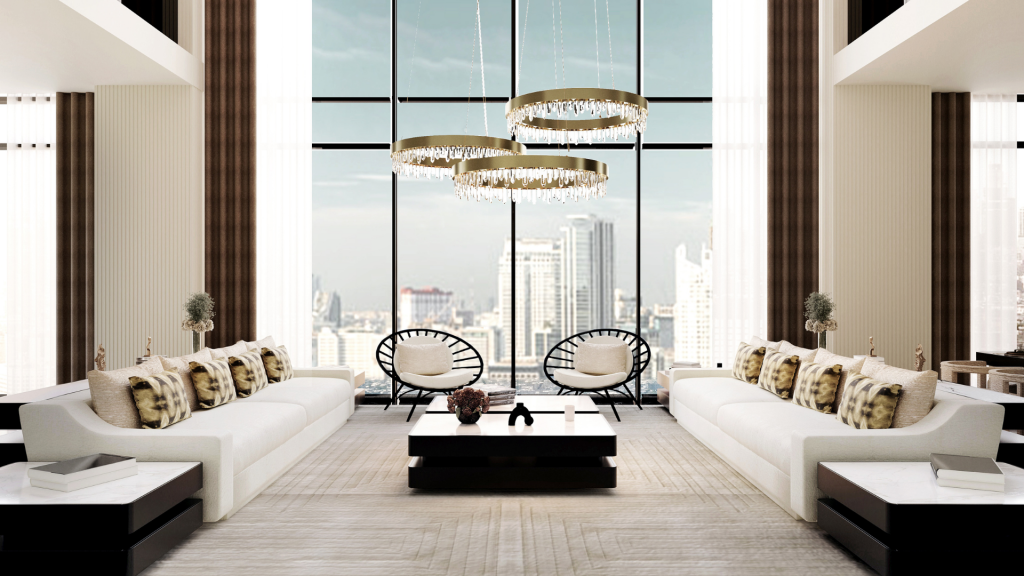 A New Yorker “Empire” Penthouse With Luxury Interiors