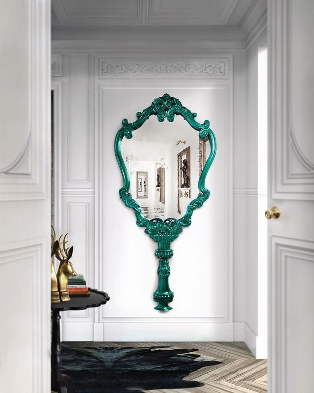 green mirror - in-stock