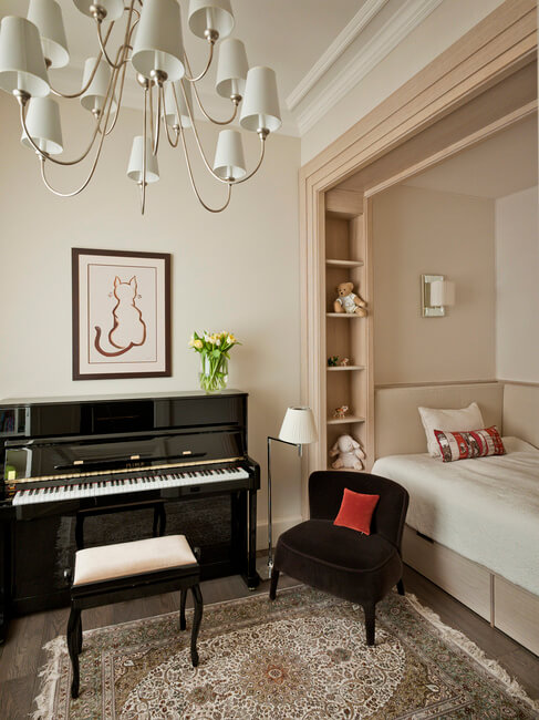 A Contemporary Interior With An Art Moderne Twist- nursery