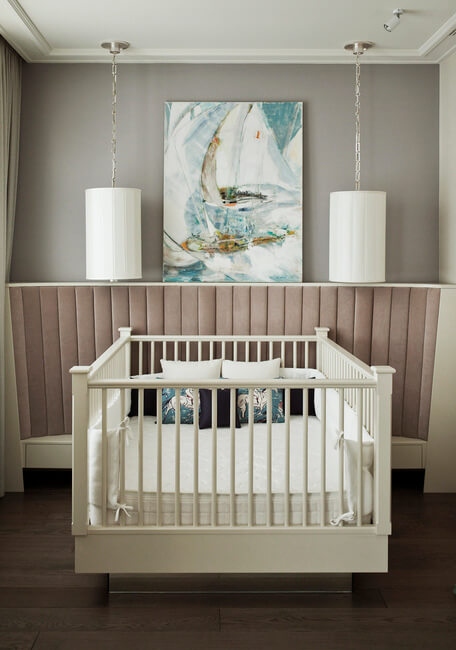 A Contemporary Interior With An Art Moderne Twist- nursery