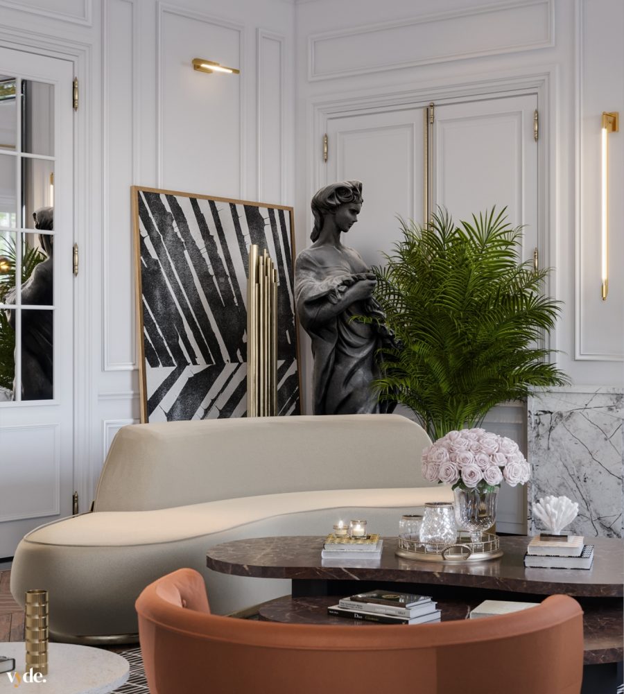 Modern Classic Residence In Dubai Designed By Vyde Studio