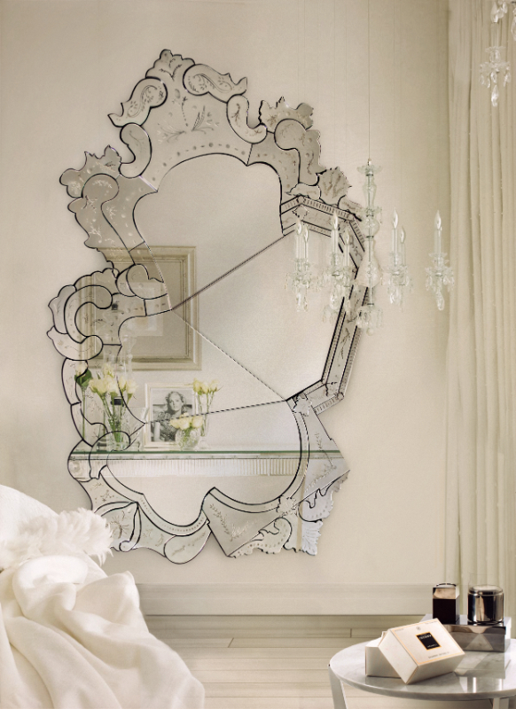feng shui - luxury mirror design with exquisite shape