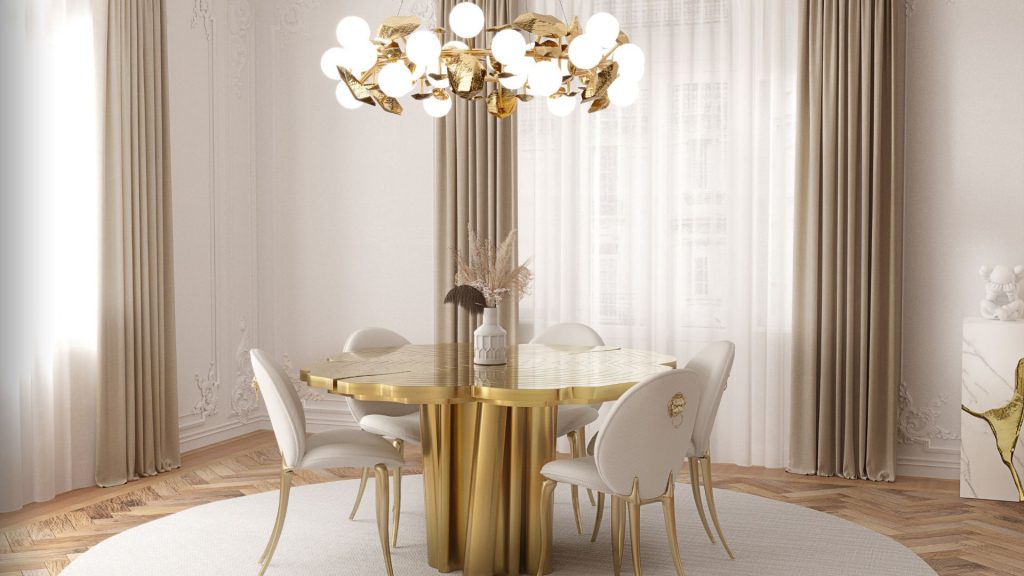 The Luxury Selection Of Round Dining Tables