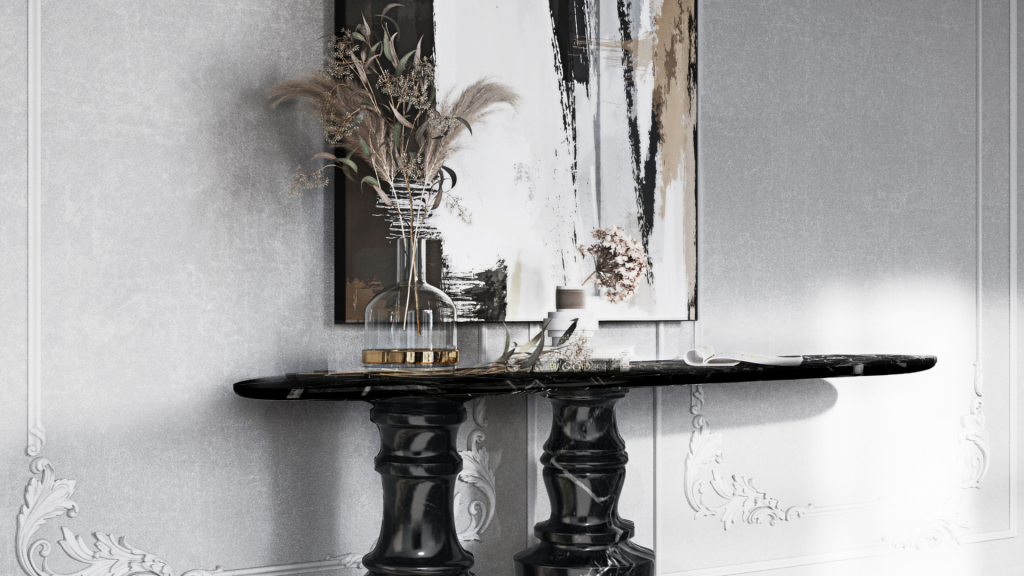 How To Style A Modern Console Table