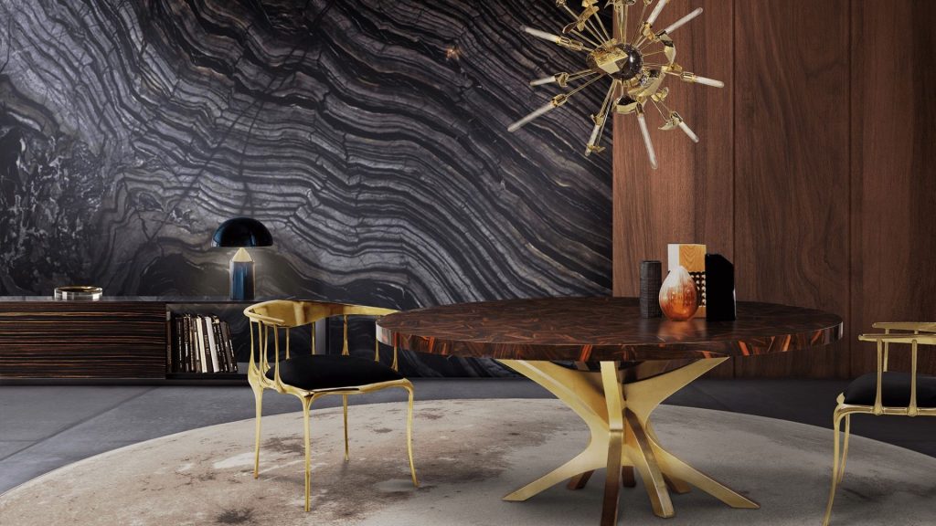 Wood Vs Brass: Choose Your Modern Dining Table