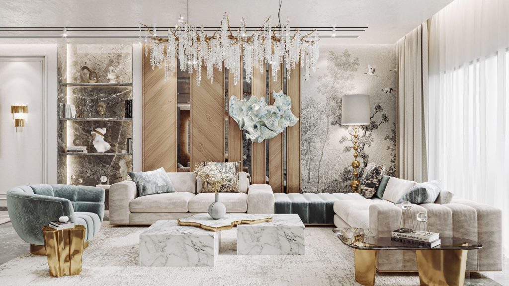Exquisite Villa Interior Design in Egypt by Mohamed Younis