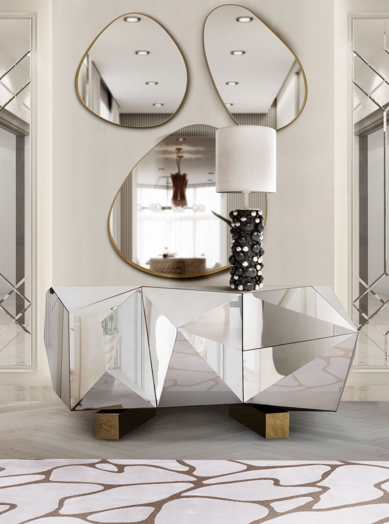 Boca do Lobo's Luxury Furniture: Diamond Pyrite Modern Sideboard