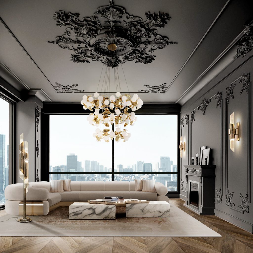 Designing Chic And Cosy Dark Modern Living Rooms