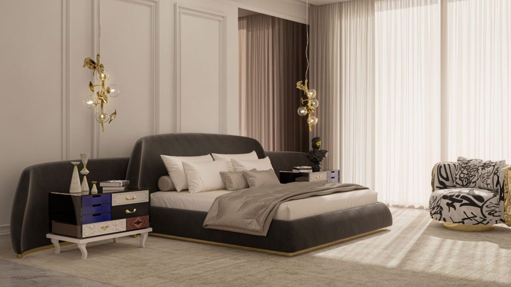 Timeless Luxury: The Odette Master Bedroom by Boca do Lobo