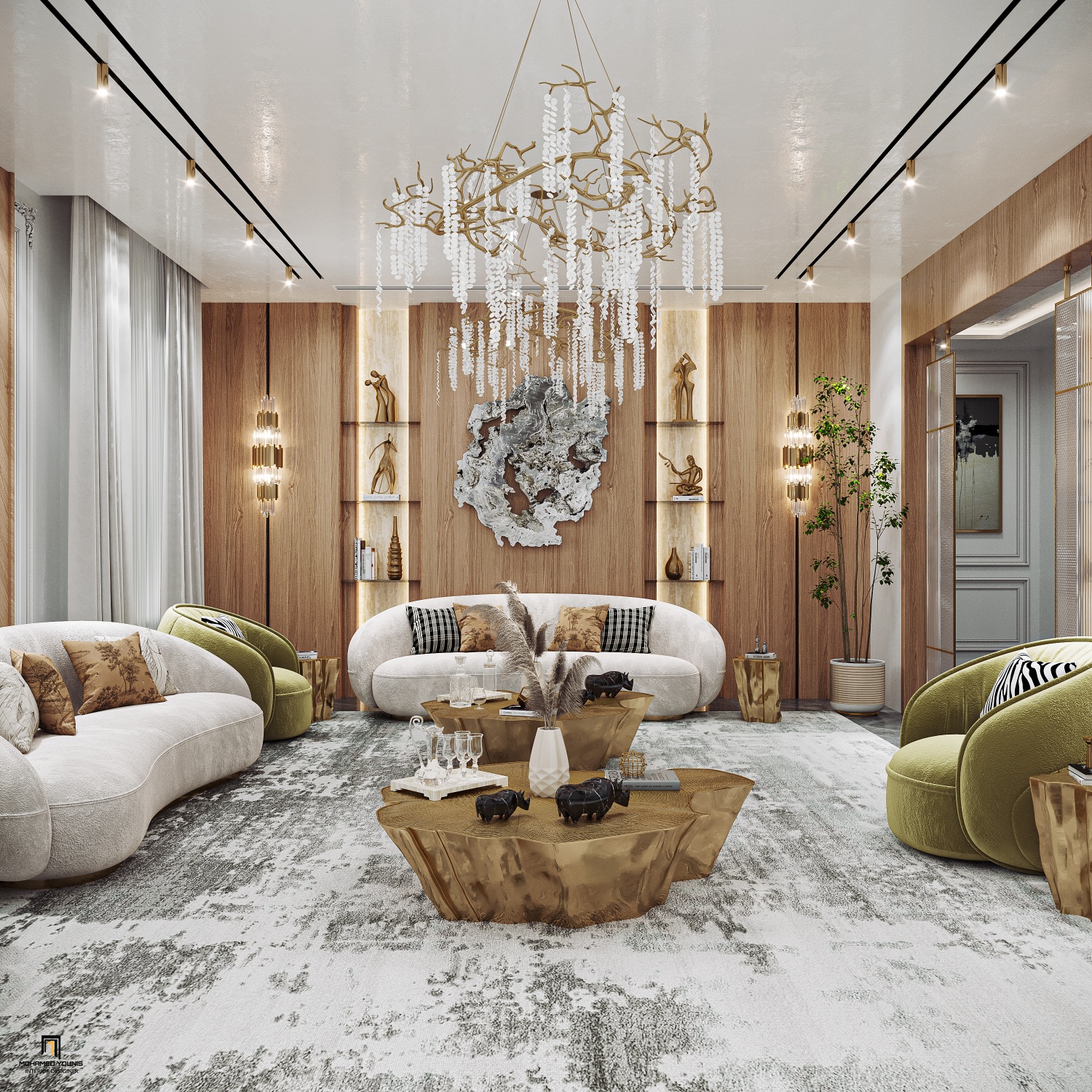The Enchanting Living Room by Mohamed Younis