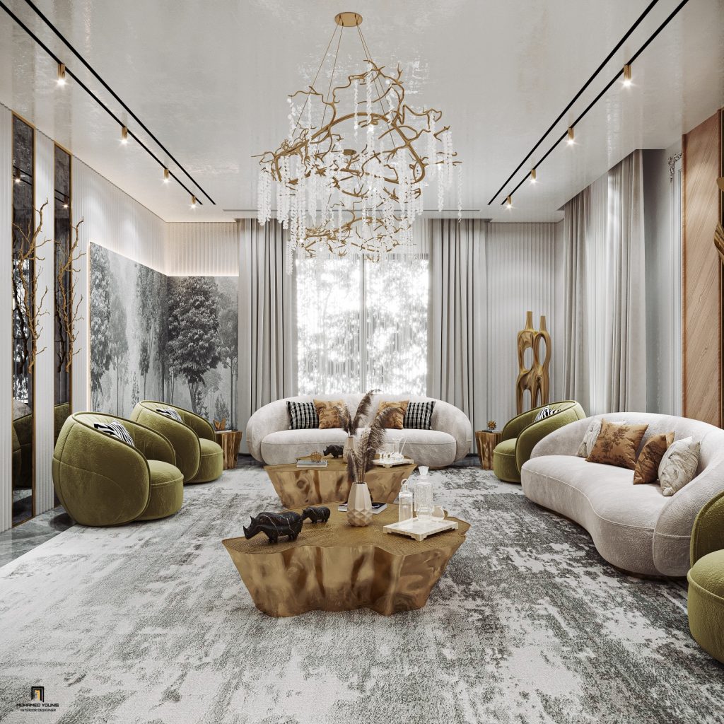 The Enchanting Living Room by Mohamed Younis