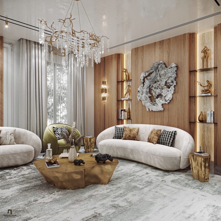 The Enchanting Living Room by Mohamed Younis