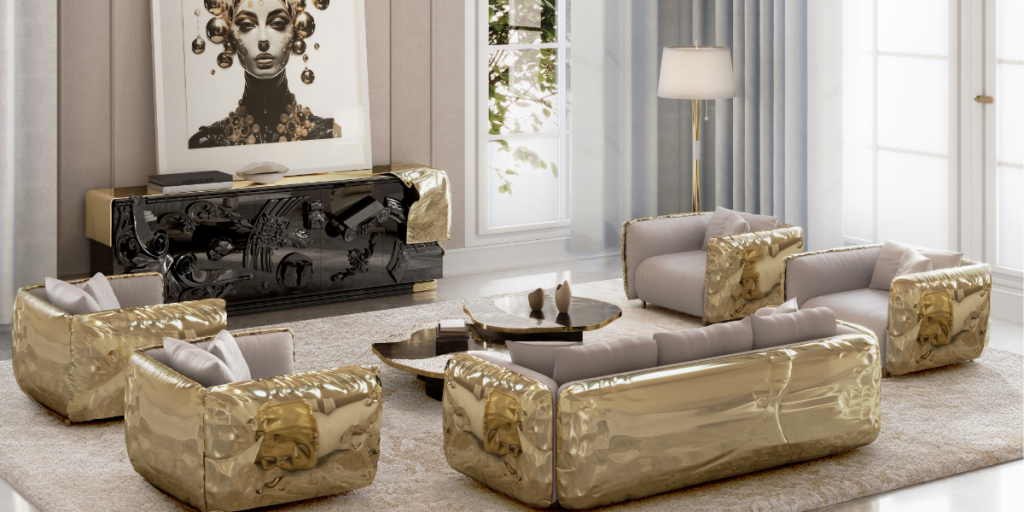 The Pinnacle of Elegance: Elevating Interiors with Gold and Black